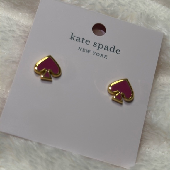 Kate Spade Everyday Spade Enamel Studs - Picture 2 of 4